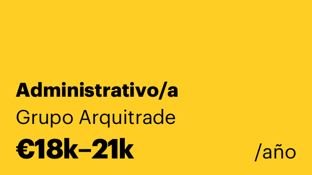 Administrativo/a
