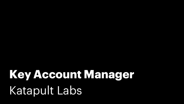 Key Account Manager