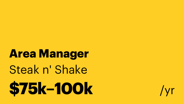 Area Manager