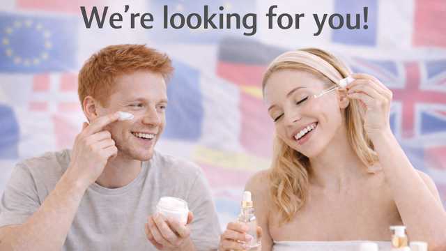 Testadores europes para estudios cosmeticos remunerados Madrid