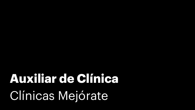 Auxiliar de Clínica