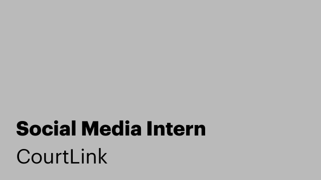 Social Media Intern