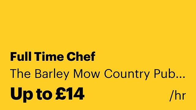 Full Time Chef