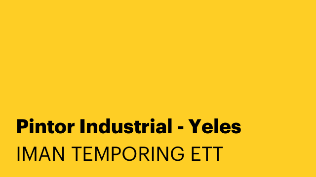 Pintor Industrial - Yeles