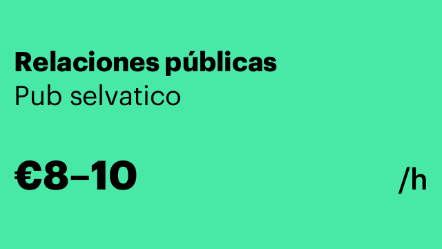 Relaciones públicas