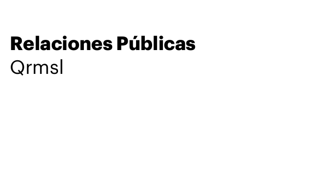 Relaciones Públicas