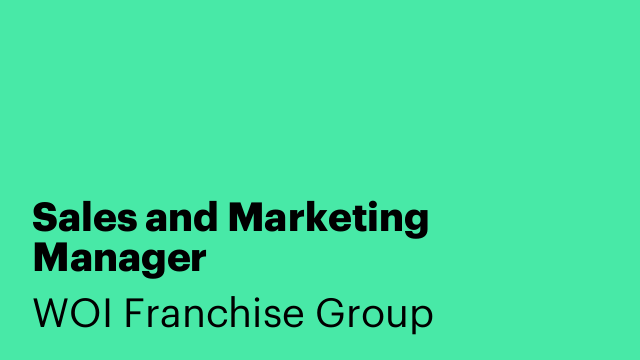 Sales and Marketing Manager