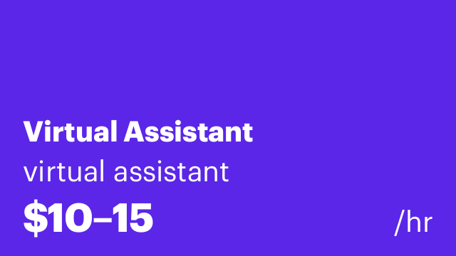 Virtual Assistant
