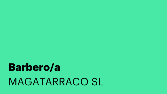 Barbero/a
