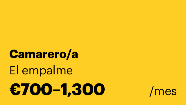 Camarero/a