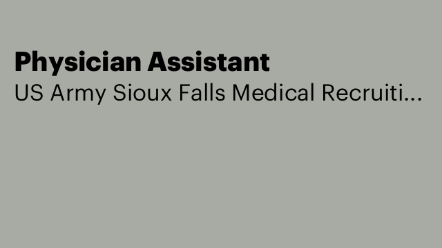 Physician Assistant