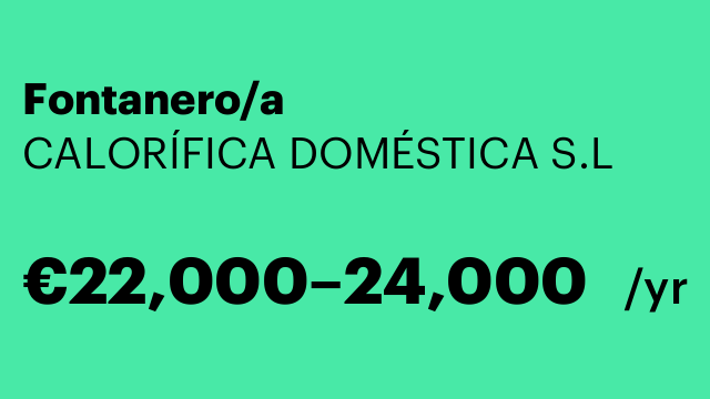 Fontanero/a