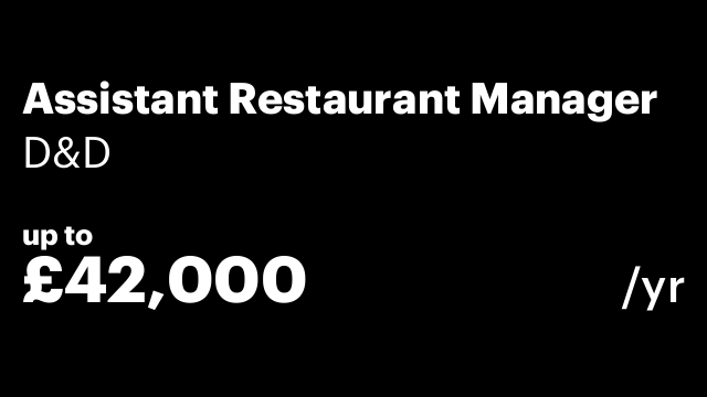 Assistant Restaurant Manager