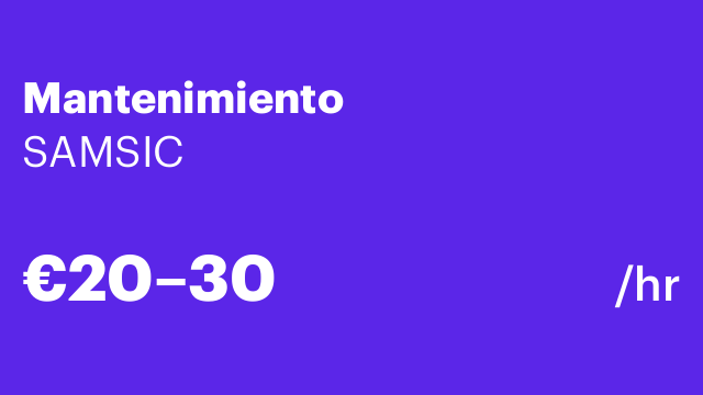 Mantenimiento