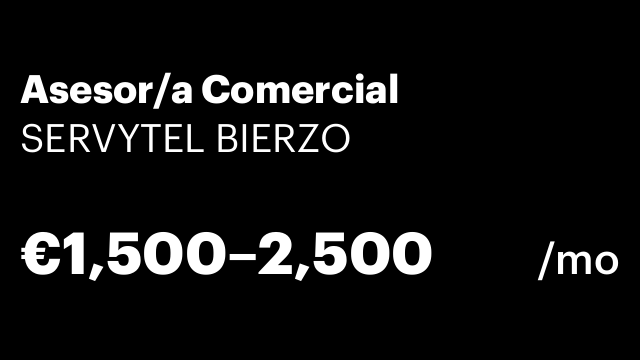 Asesor/a Comercial