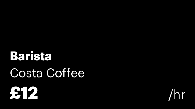 Barista