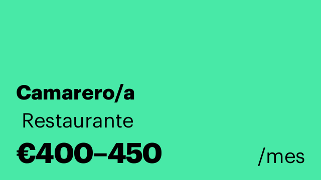 Camarero/a