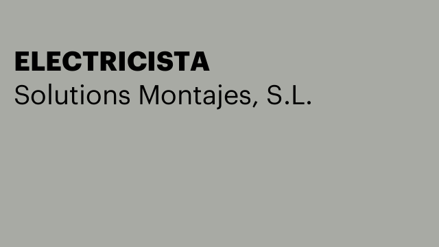 ELECTRICISTA