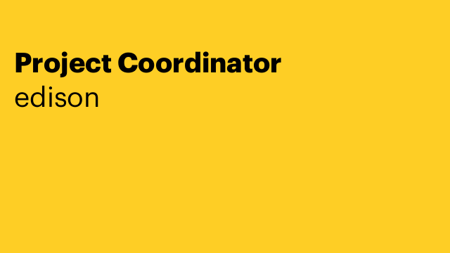 Project Coordinator
