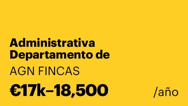 Administrativa Departamento de Administración de Comunidades