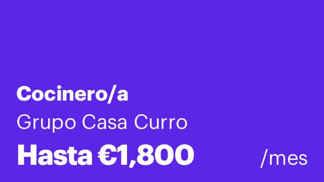 Cocinero/a
