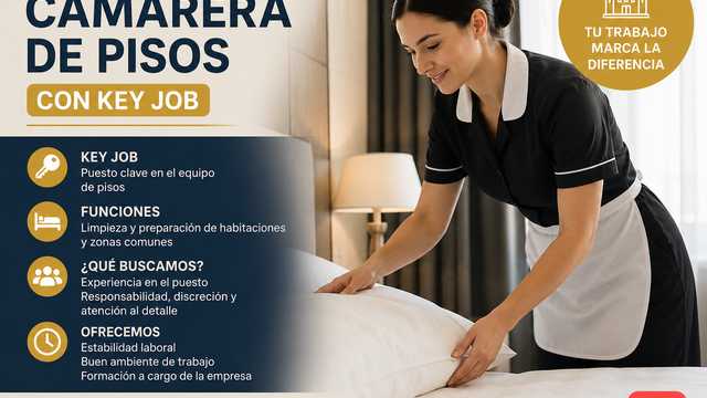 Camarera/o de Pisos Hotel Torremolinos
