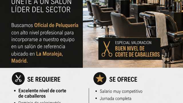 Oficial de Peluquería