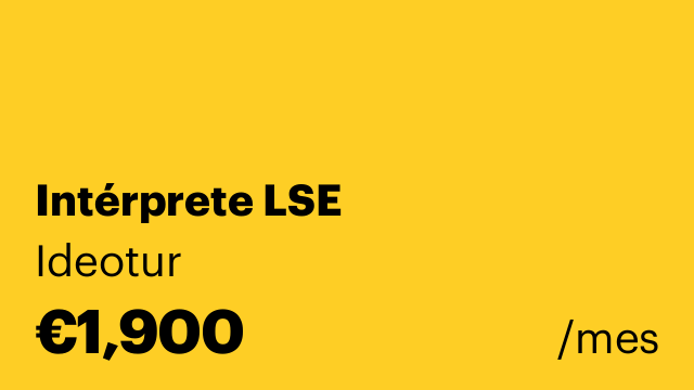 Intérprete LSE