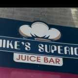 Mikes suprior juice bar and grill logo