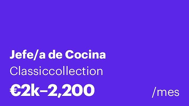 Jefe/a de Cocina