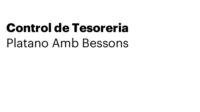 Control de Tesoreria