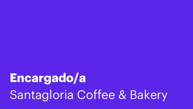 Encargado/a