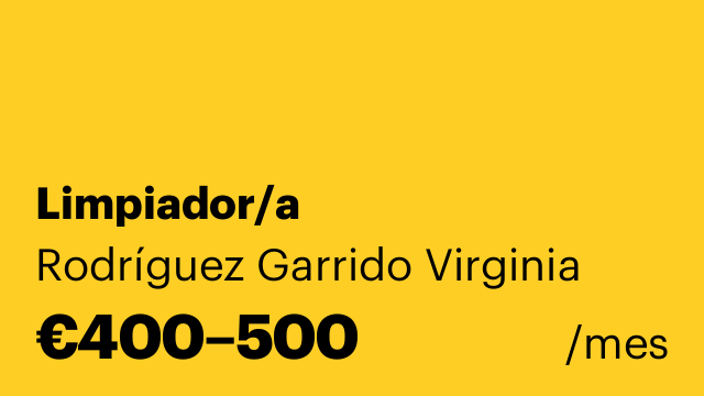 Limpiador/a