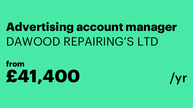 Advertising account manager