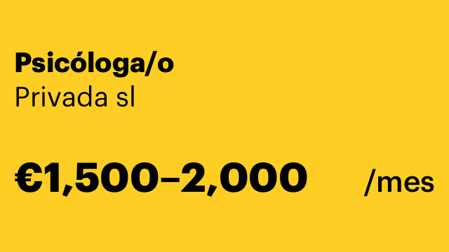 Psicóloga/o