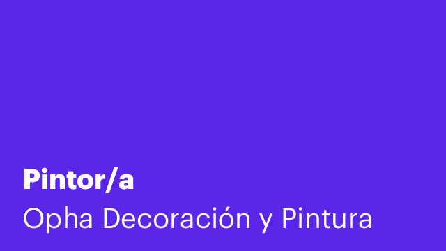 Pintor/a