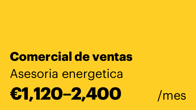 Comercial de ventas