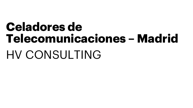 Celadores de Telecomunicaciones – Madrid