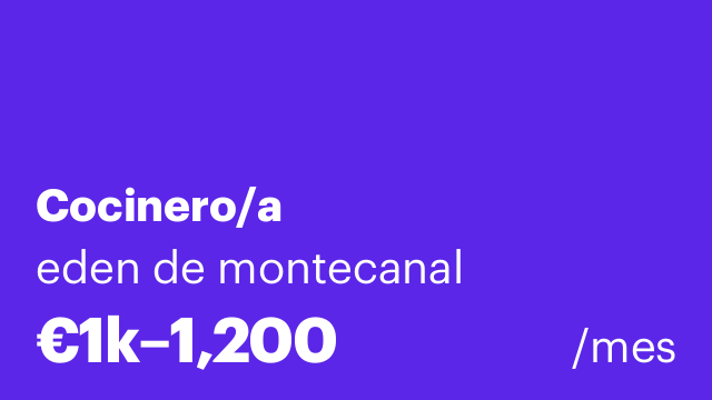 Cocinero/a