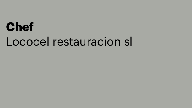 Chef