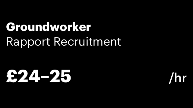 Groundworker