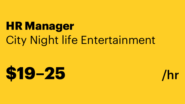 HR Manager