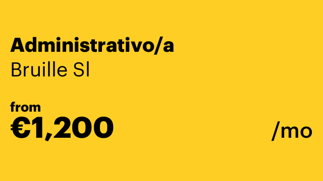 Administrativo/a