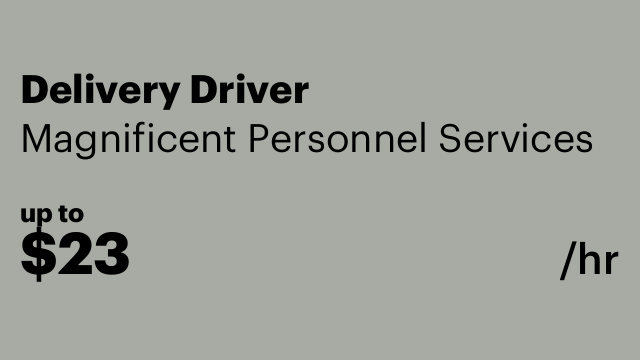 Delivery Driver