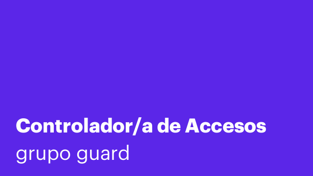 Controlador/a de Accesos