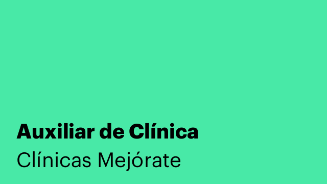 Auxiliar de Clínica