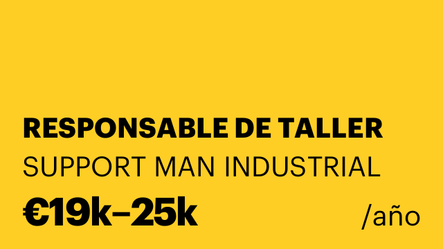 RESPONSABLE DE TALLER