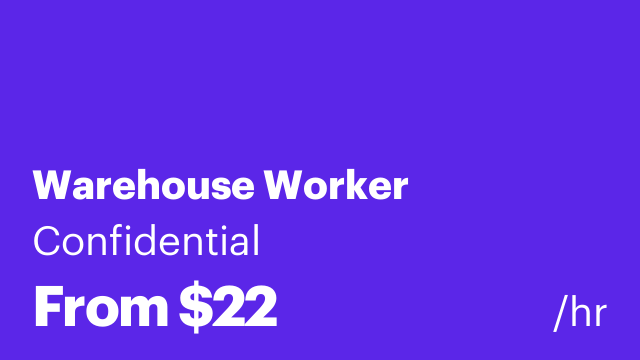 Warehouse Worker