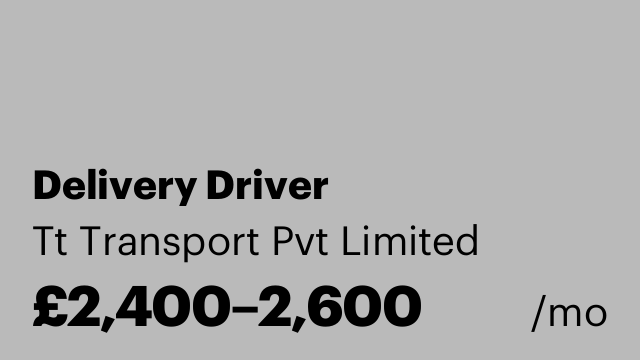 Delivery Driver