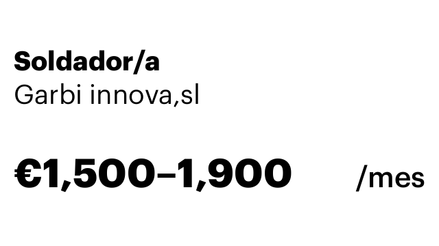 Soldador/a